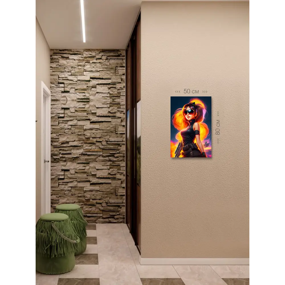 Фото 6 Картина на холсте First Class Images 102267 80x50 см