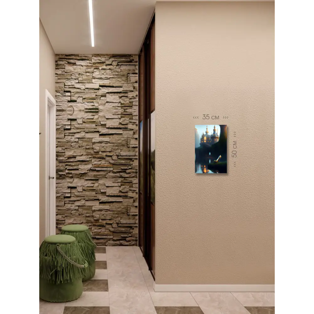 Фото 6 Картина на холсте First Class Images 102266S 50x35 см