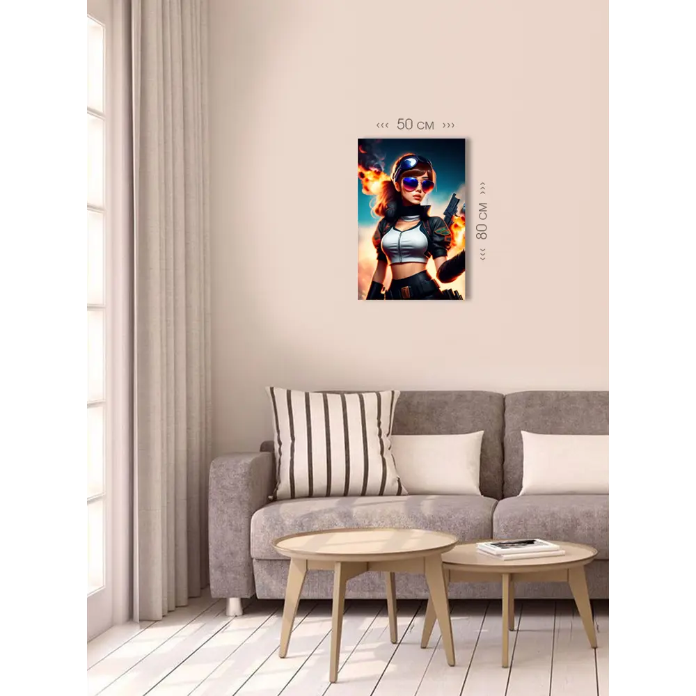 Фото 4 Картина на холсте First Class Images 102270 80x50 см