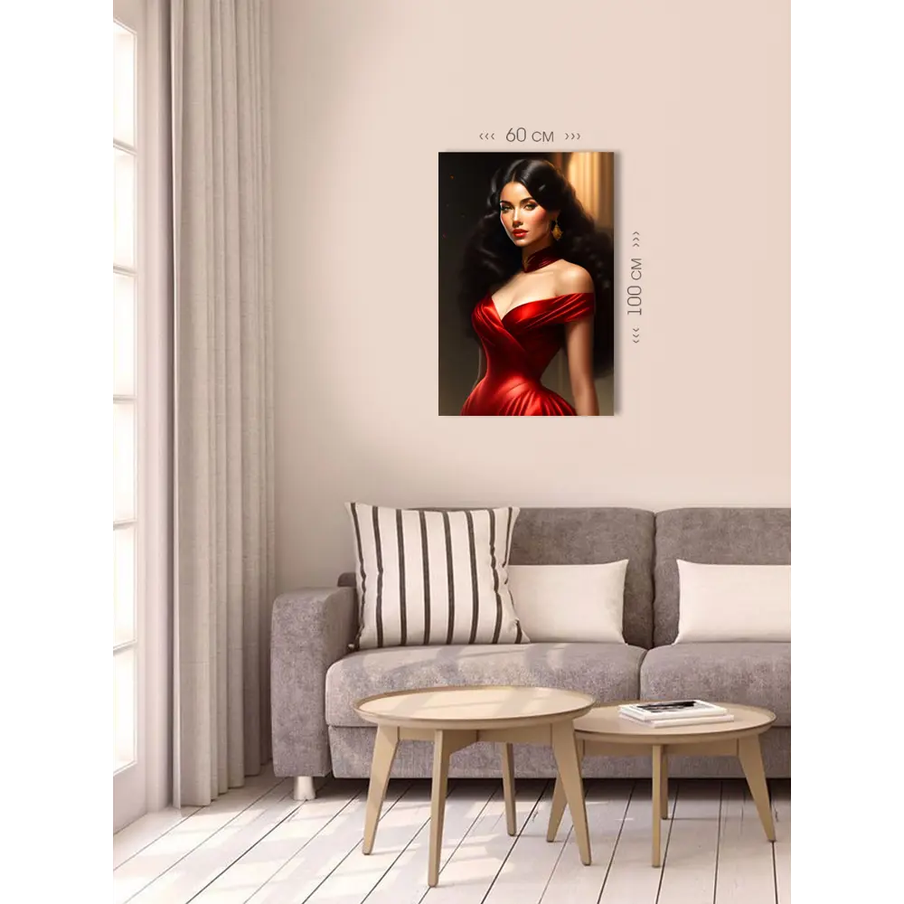 Фото 4 Картина на холсте First Class Images 102272М 100x60 см