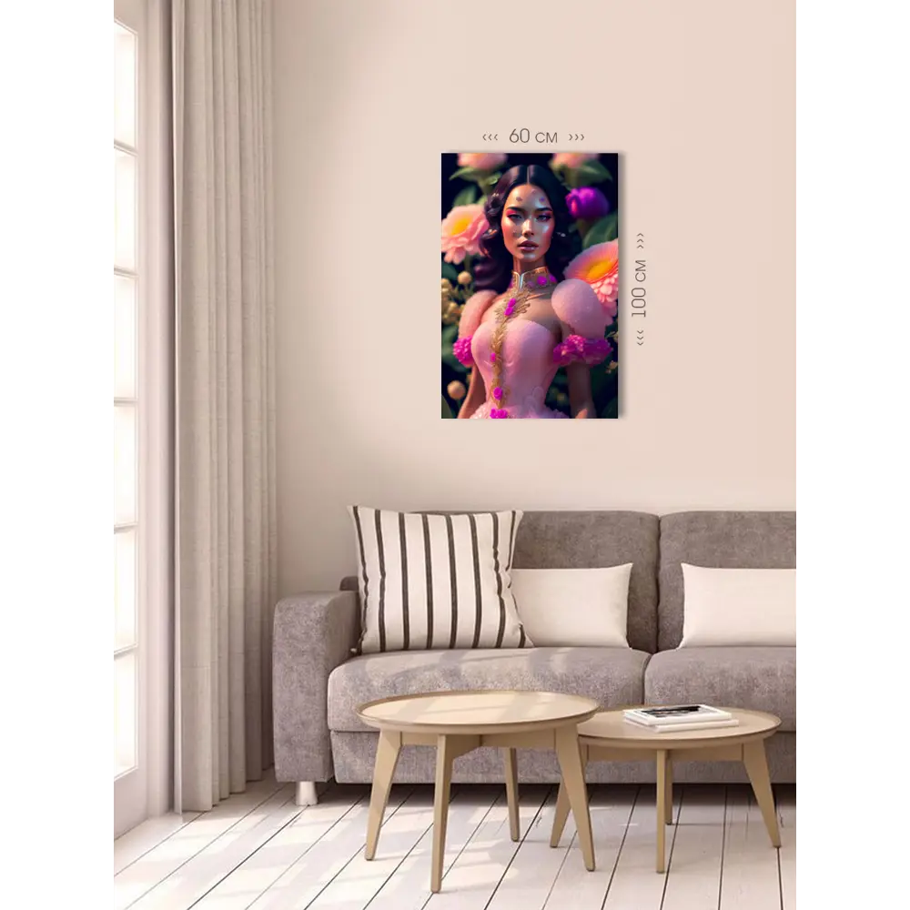 Фото 4 Картина на холсте First Class Images 102276М 100x60 см