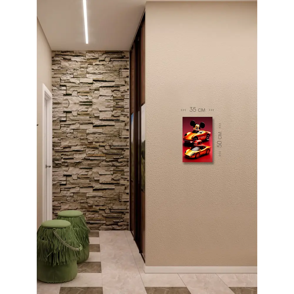 Фото 6 Картина на холсте First Class Images 102293S 50x35 см