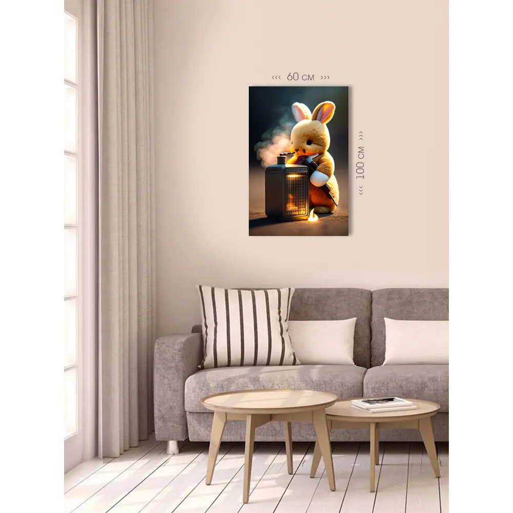 Фото 4 Картина на холсте First Class Images 102299М 100x60 см