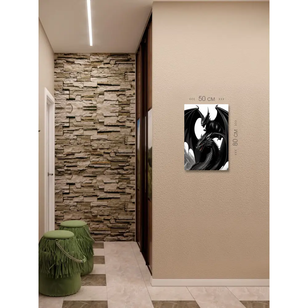 Фото 6 Картина на холсте First Class Images 102362 80x50 см