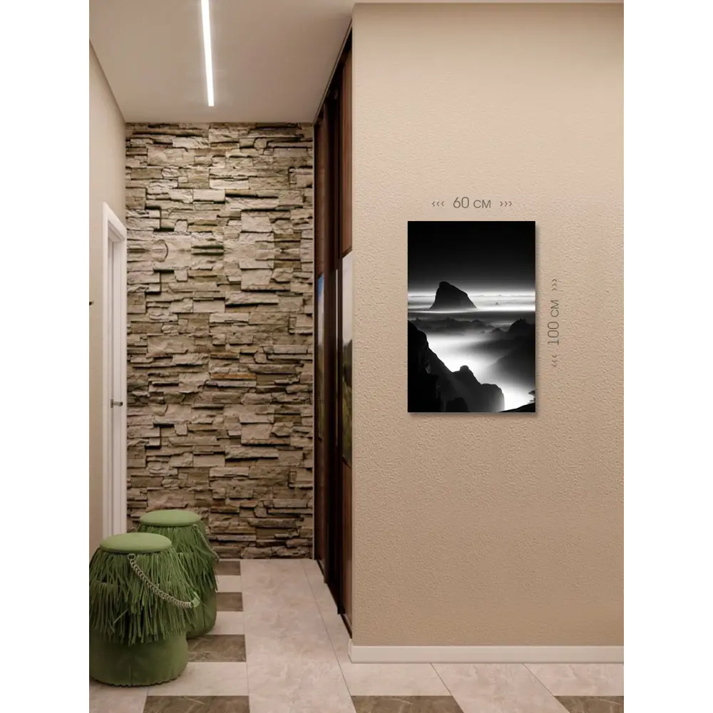 Фото 6 Картина на холсте First Class Images 102363М 100x60 см