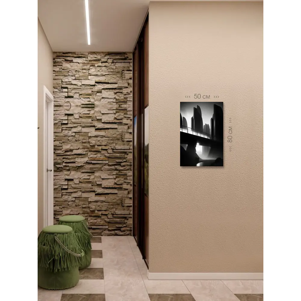 Фото 6 Картина на холсте First Class Images 102365 80x50 см