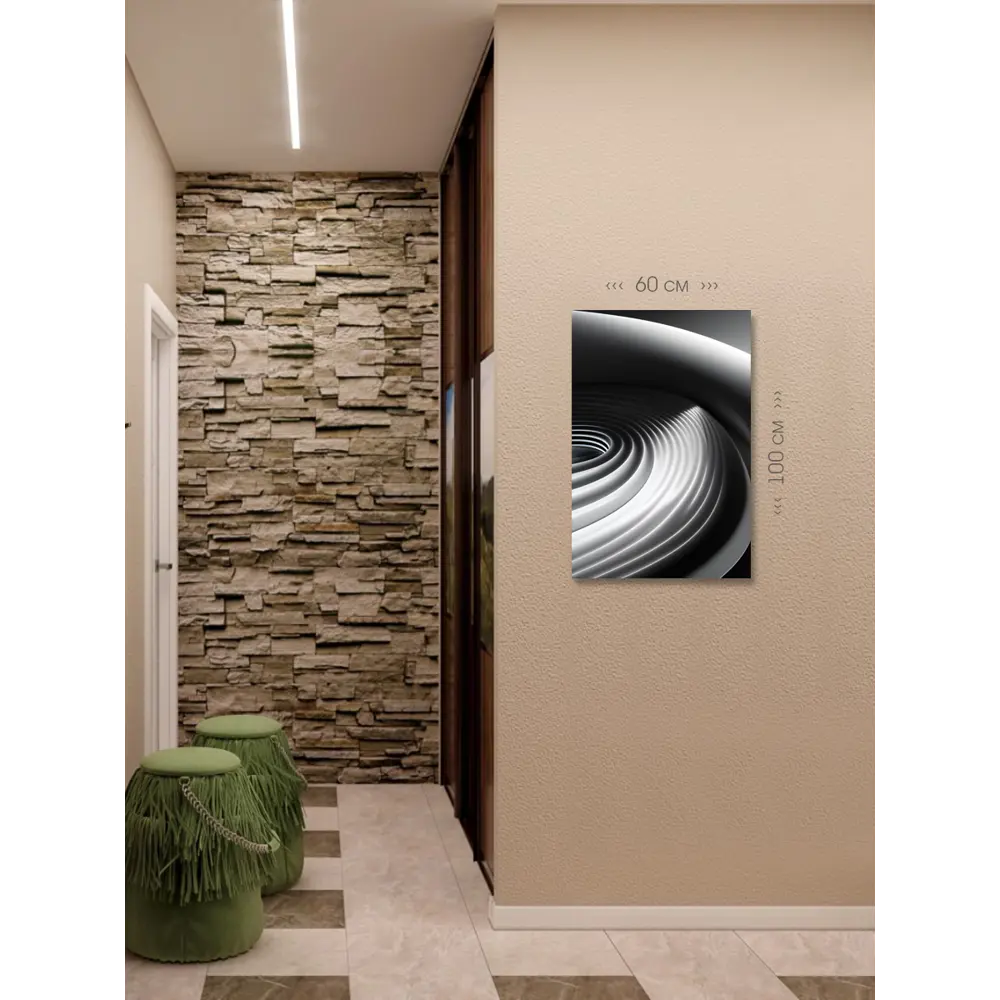 Фото 6 Картина на холсте First Class Images 102378М 100x60 см