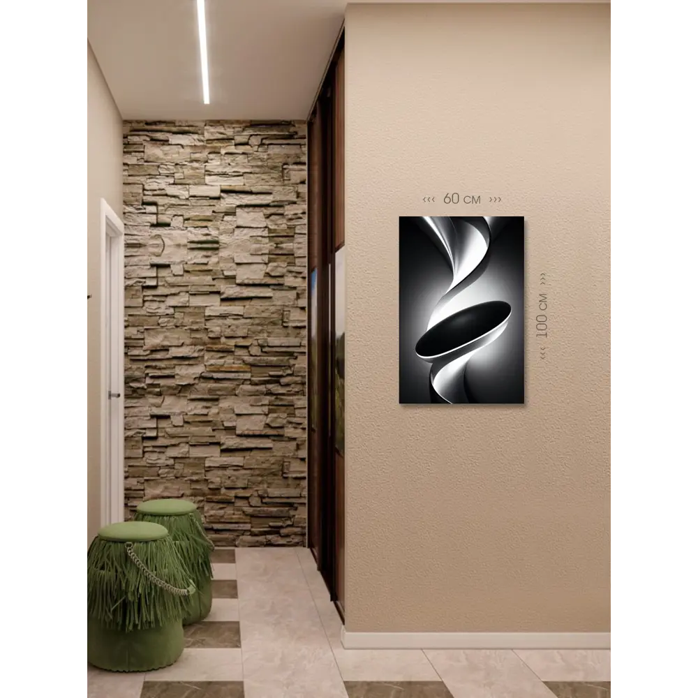 Фото 6 Картина на холсте First Class Images 102415М 100x60 см