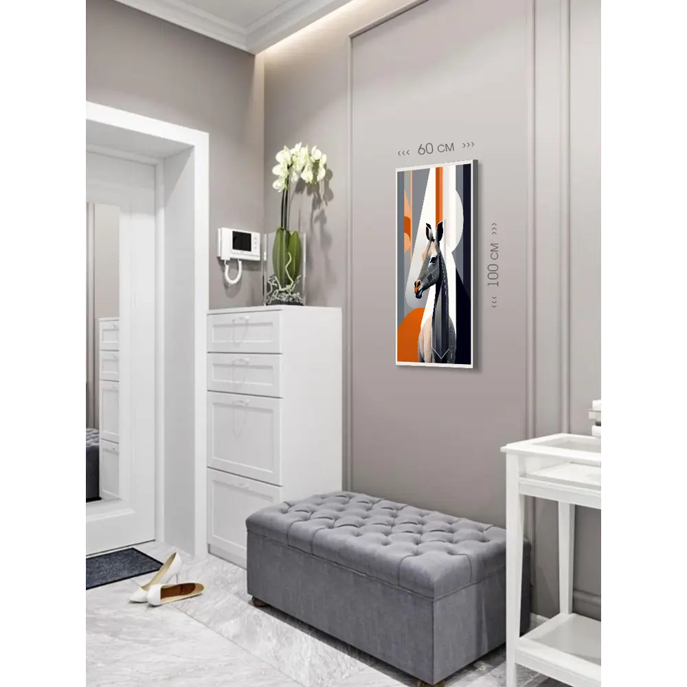 Фото 4 Картина на холсте First Class Images 102425M 100x60 см