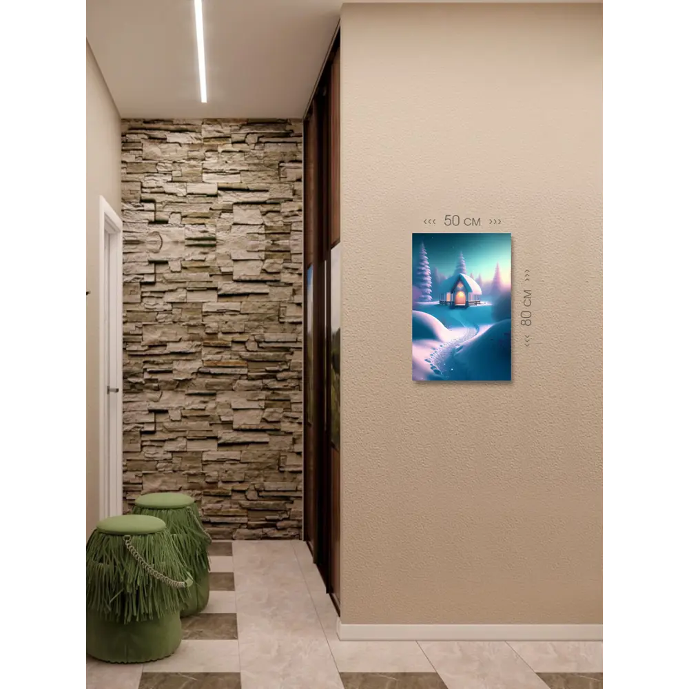 Фото 6 Картина на холсте First Class Images 102434 80x50 см