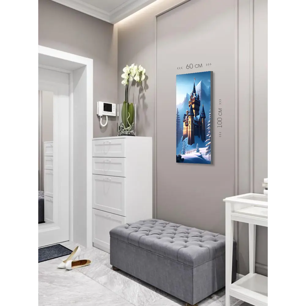 Фото 4 Картина на холсте First Class Images 102437M 100x60 см