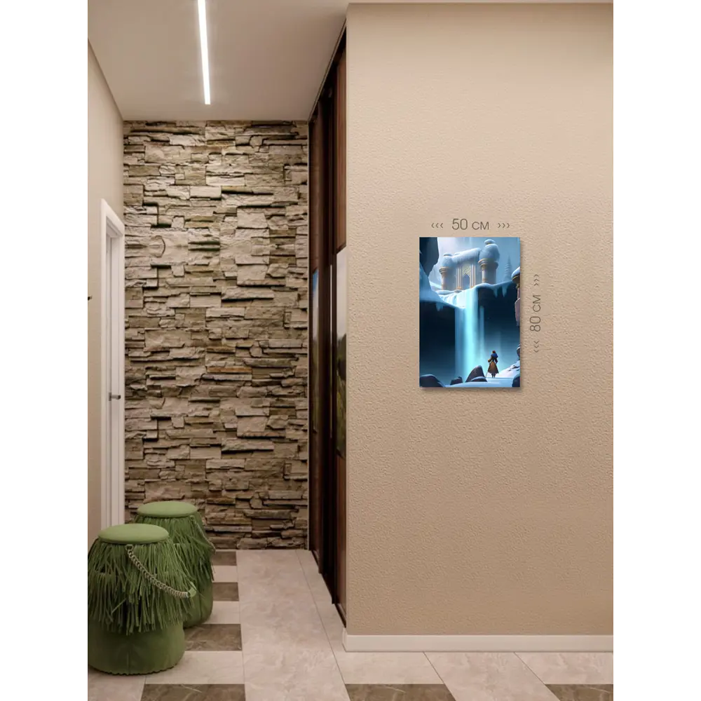 Фото 6 Картина на холсте First Class Images 102455 80x50 см