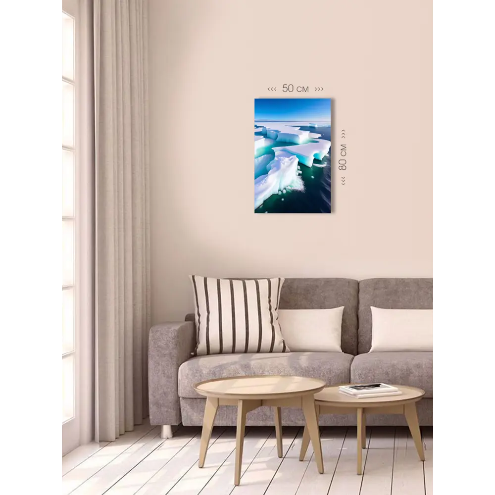 Фото 4 Картина на холсте First Class Images 102459 80x50 см