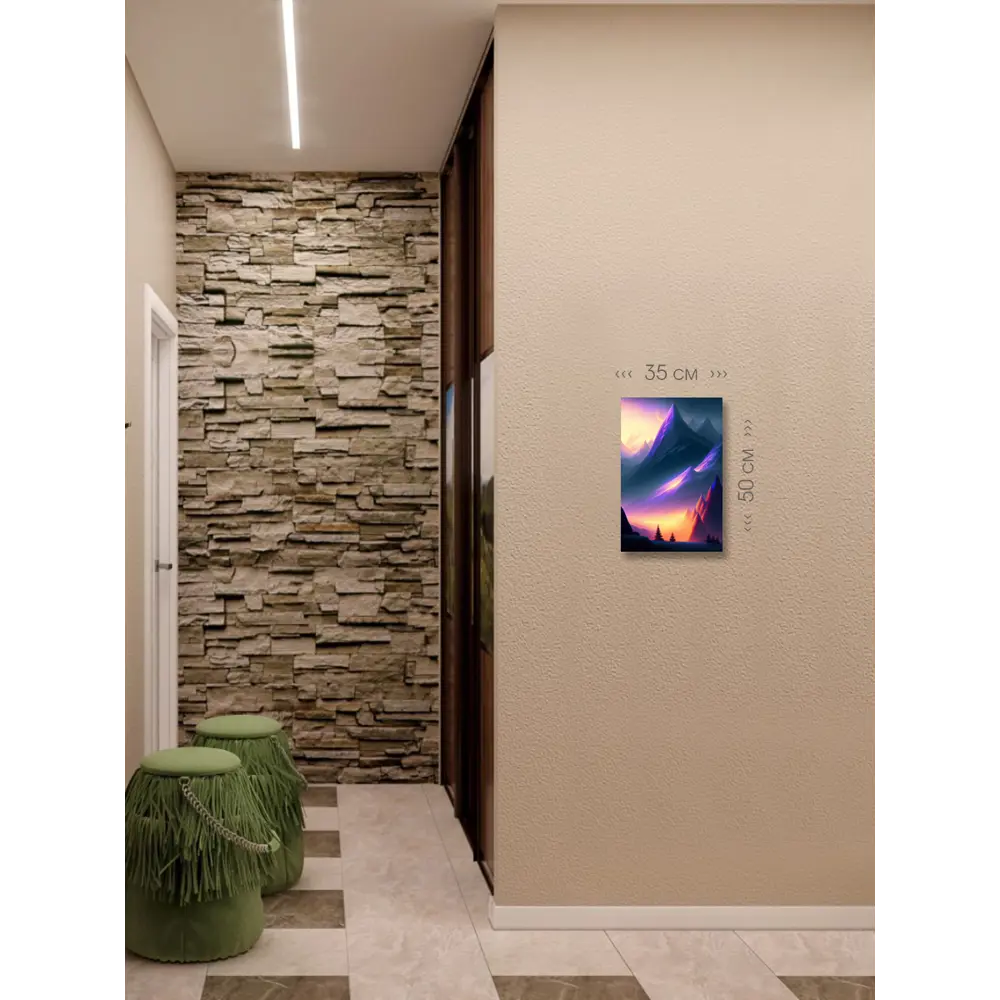 Фото 6 Картина на холсте First Class Images 102467S 50x35 см