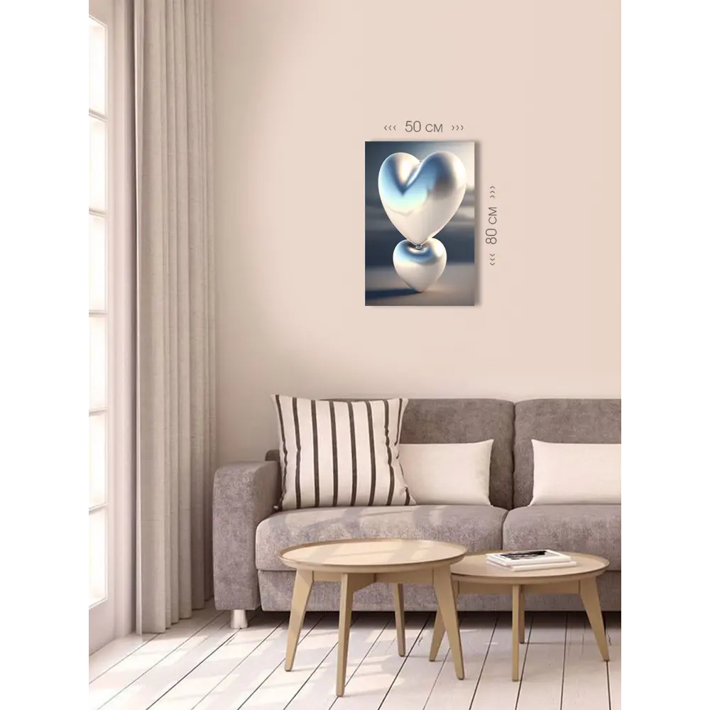 Фото 4 Картина на холсте First Class Images 102491 80x50 см