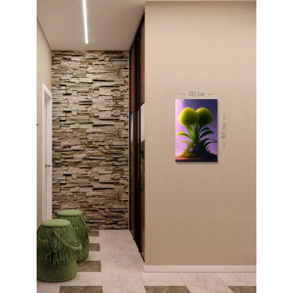 Фото 6 Картина на холсте First Class Images 102506 80x50 см