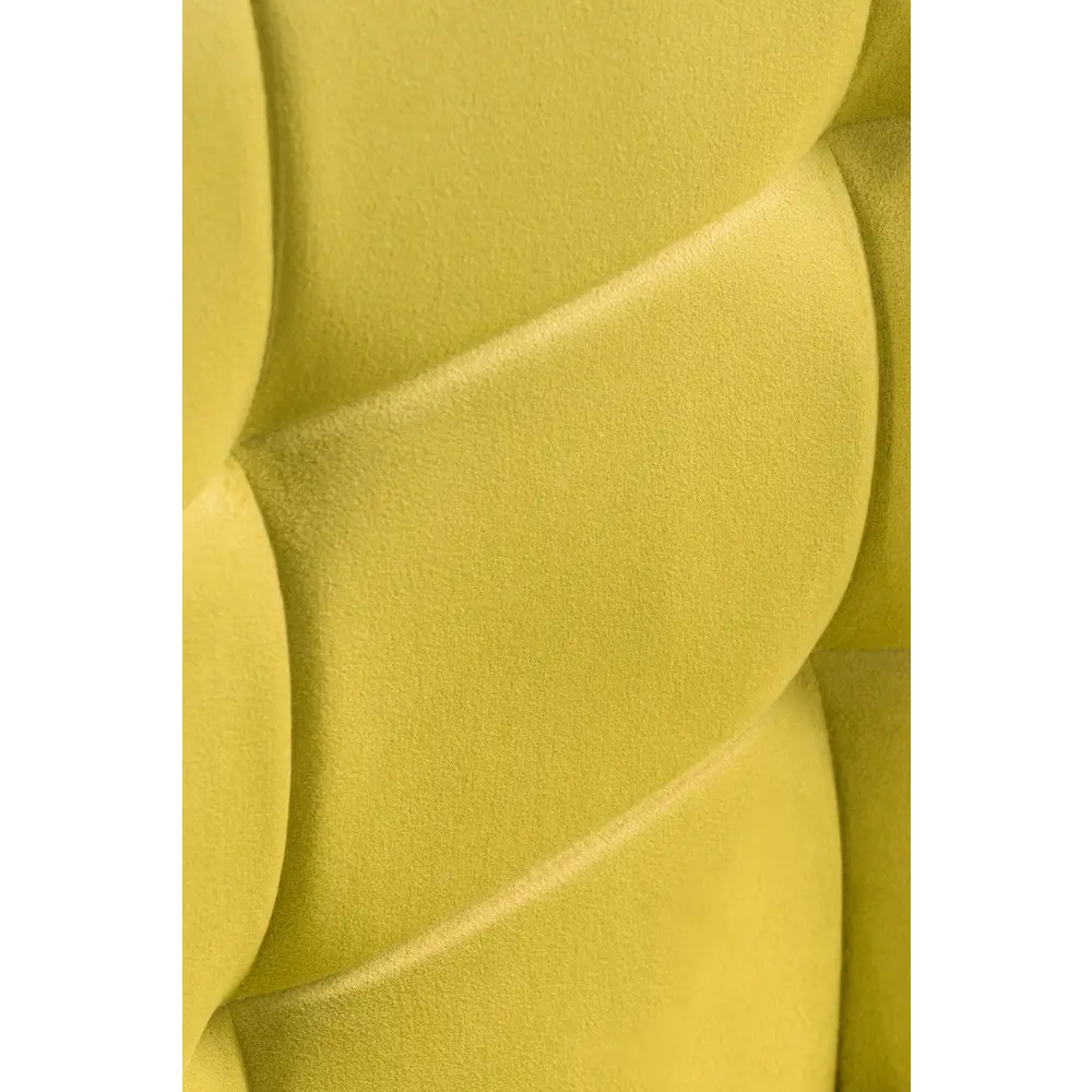 Фото Стул Мебельные Решения Чилли 43.50x87.50x50 см велюр цвет белый/горчичный