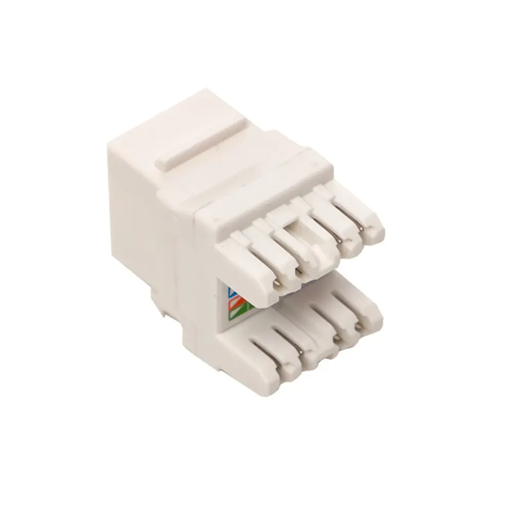 Фото 5 Модуль Keystone Teracom Pro Cat.5E RJ-45 неэкранированный 110 IDC 180 градусов цвет белый Фото 5 Модуль Keystone Teracom Pro Cat.5E RJ-45 неэкранированный 110 IDC 180 градусов цвет белый