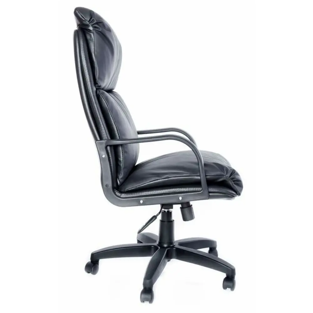 Фото 3 Офисное кресло Евростиль Надир PL 70x118x70 см искусственная кожа цвет черный Фото 3 Офисное кресло Евростиль Надир PL 70x118x70 см искусственная кожа цвет черный