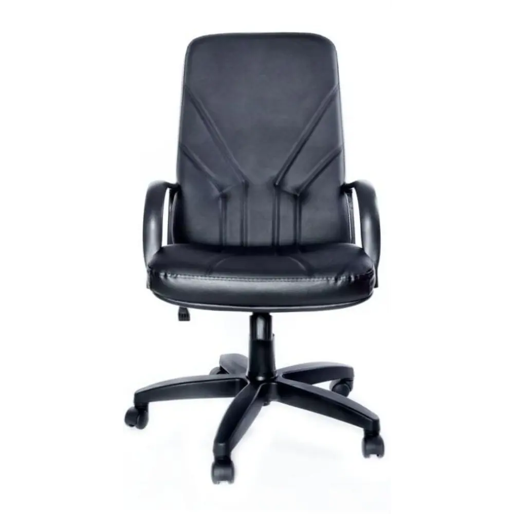Фото 2 Офисное кресло Евростиль Менеджер PL 70x112x70 см искусственная кожа цвет черный Фото 2 Офисное кресло Евростиль Менеджер PL 70x112x70 см искусственная кожа цвет черный