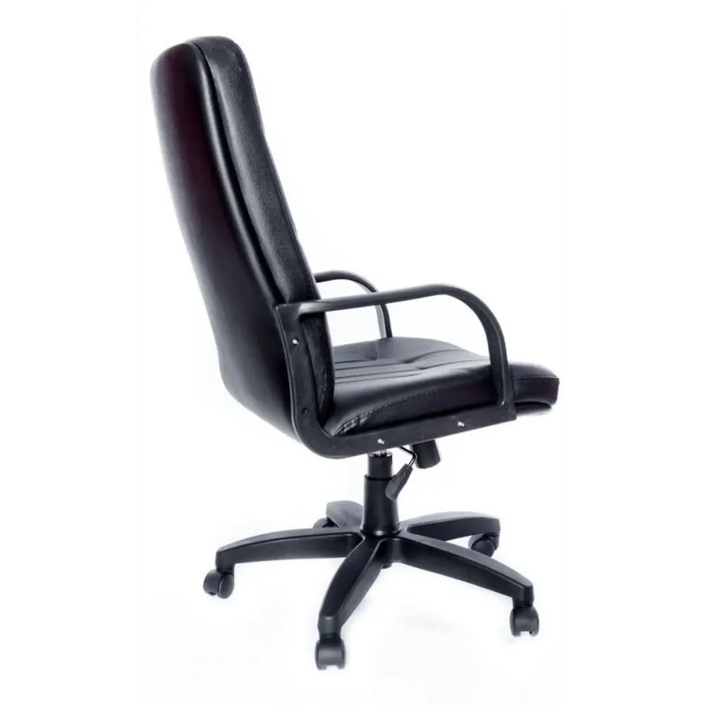 Фото 4 Офисное кресло Евростиль Менеджер PL 70x112x70 см искусственная кожа цвет черный Фото 4 Офисное кресло Евростиль Менеджер PL 70x112x70 см искусственная кожа цвет черный