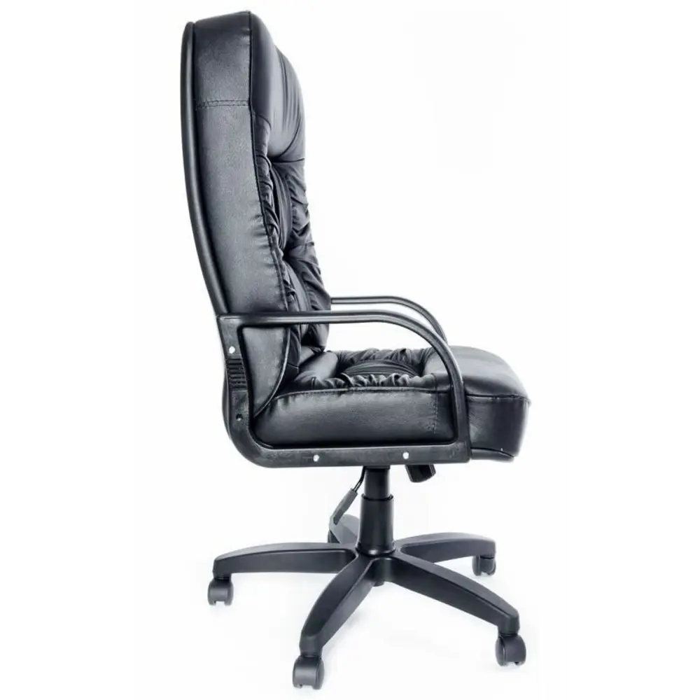 Фото 3 Офисное кресло Евростиль Болеро PL 70x125x70 см искусственная кожа цвет черный Фото 3 Офисное кресло Евростиль Болеро PL 70x125x70 см искусственная кожа цвет черный