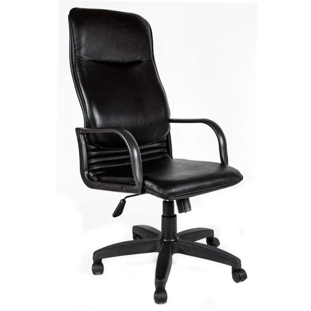 Фото Офисное кресло Евростиль Нова PL 70x134x70 см искусственная кожа цвет черный Фото Офисное кресло Евростиль Нова PL 70x134x70 см искусственная кожа цвет черный