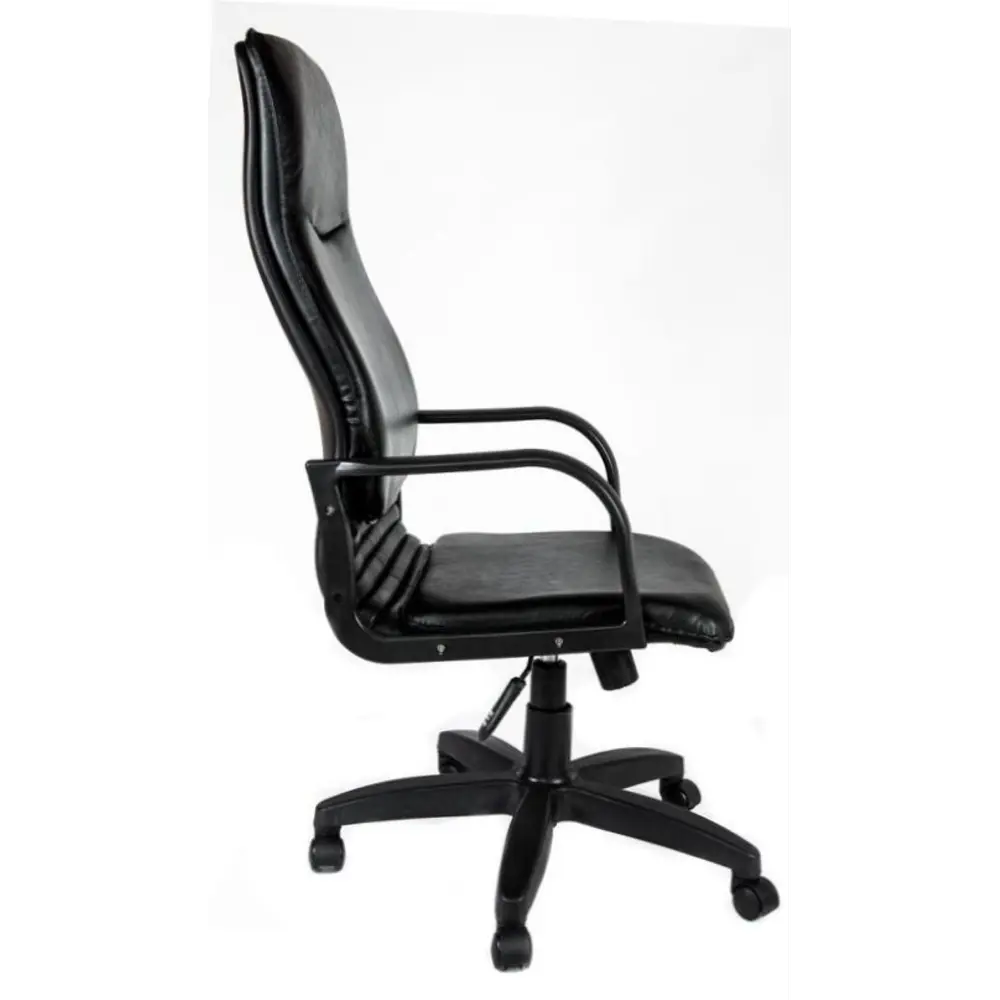 Фото 3 Офисное кресло Евростиль Нова PL 70x134x70 см искусственная кожа цвет черный Фото 3 Офисное кресло Евростиль Нова PL 70x134x70 см искусственная кожа цвет черный