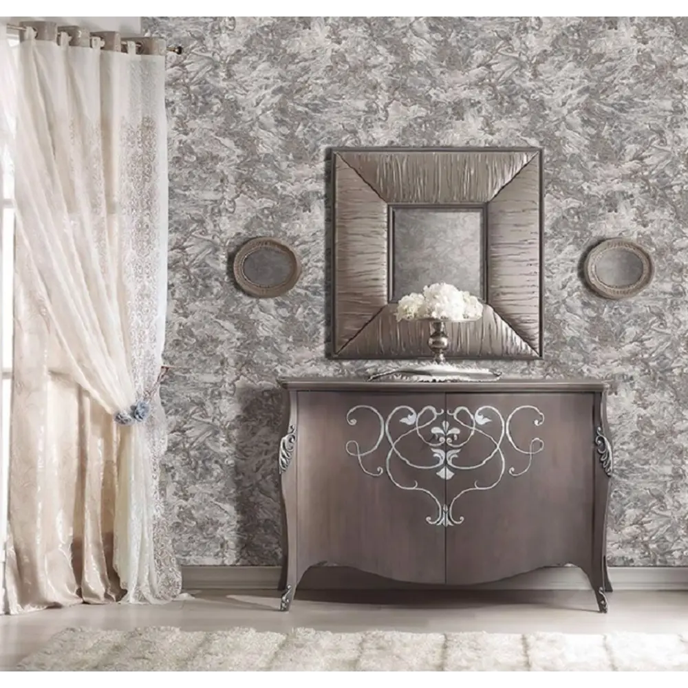 Фото 2 Обои флизелиновые Aurora decor Eurydice 1.06 м серо-золотые 190803 Фото 2 Обои флизелиновые Aurora decor Eurydice 1.06 м серо-золотые 190803