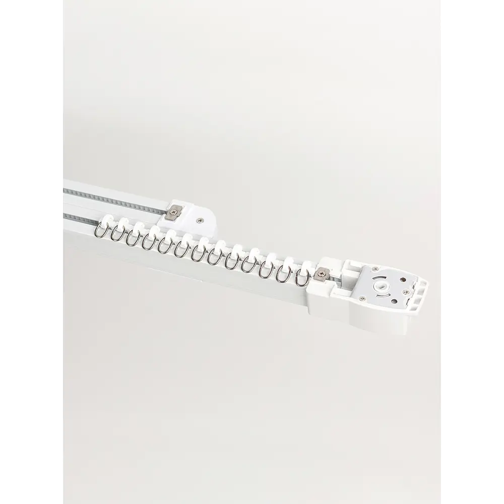 Фото 8 Электрокарниз Rayos 180-331 см с пультом ДУ закрытие к центру открытие в 2 стороны