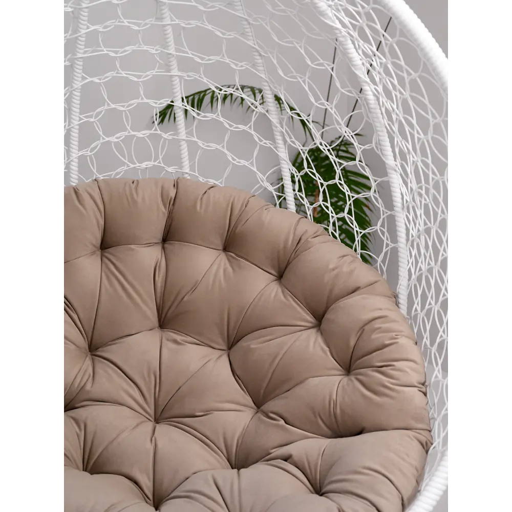 Фото 5 Подушка для подвесного кресла Everena round beige soft 1 120x120 см бежевая Фото 5 Подушка для подвесного кресла Everena round beige soft 1 120x120 см бежевая