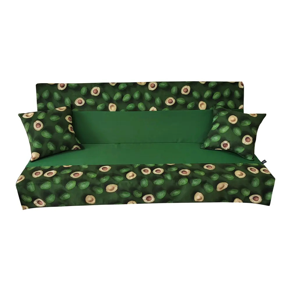 Фото 2 Матрас для садовых качелей Everena Outdoor avocado green 150x55 см зеленый Фото 2 Матрас для садовых качелей Everena Outdoor avocado green 150x55 см зеленый
