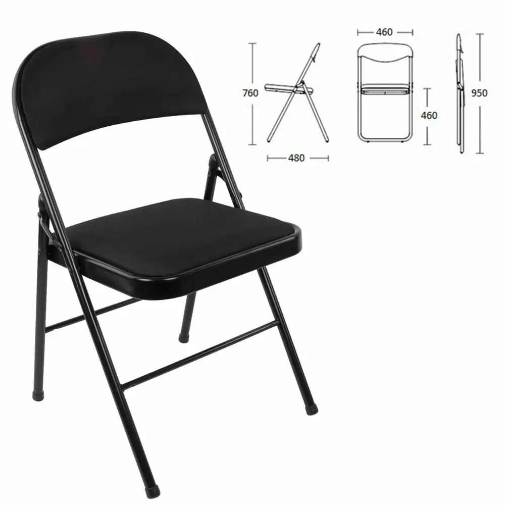 Фото 3 Стул Brabix Golf Plus CF-003 46x76x39.50 см ткань цвет черный Фото 3 Стул Brabix Golf Plus CF-003 46x76x39.50 см ткань цвет черный