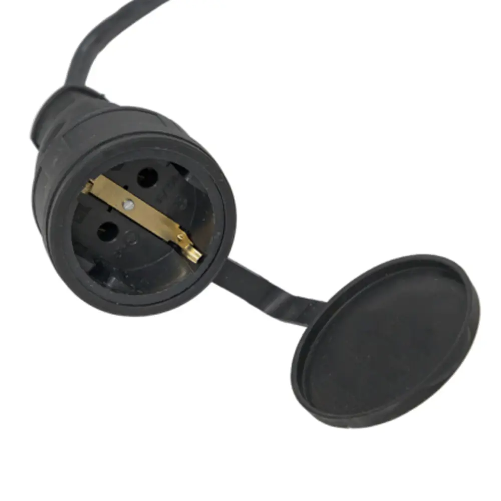 Фото 4 Удлинитель-шнур силовой Ekf PROxima Зевс 2.0 USB02-16-325-1-30-IP44 1 розетка 3x2.5 мм 30 м 4000 Вт цвет черный Фото 4 Удлинитель-шнур силовой Ekf PROxima Зевс 2.0 USB02-16-325-1-30-IP44 1 розетка 3x2.5 мм 30 м 4000 Вт цвет черный