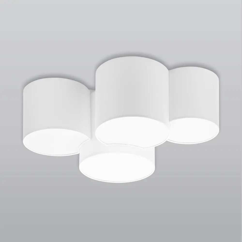 Фото Светильник настенно-потолочный светодиодный TK Lighting 8 м² нейтральный белый свет цвет белый Фото Светильник настенно-потолочный светодиодный TK Lighting 8 м² нейтральный белый свет цвет белый