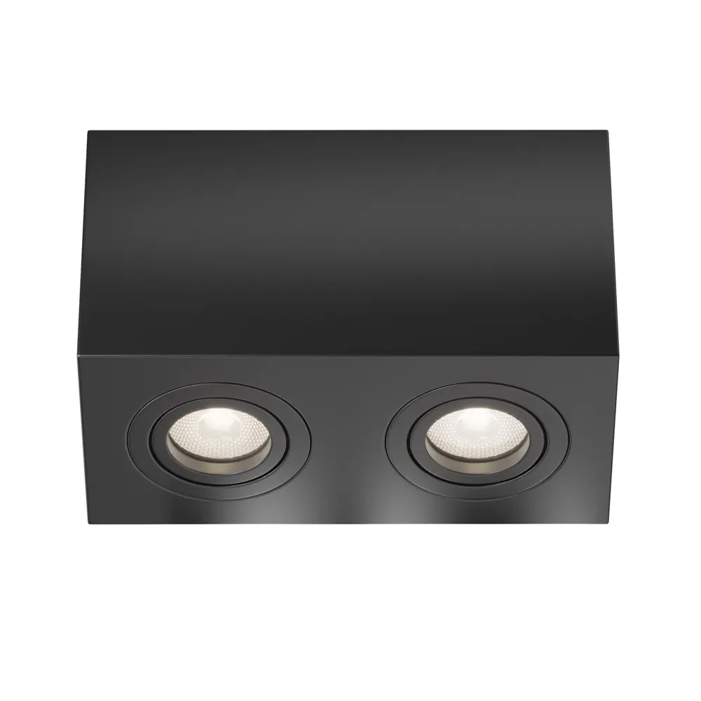 Фото 2 Светильник карданный Maytoni Focus S C051CL-U-2WS 2хGU10x10W цвет белый и матовое серебро Фото 2 Светильник карданный Maytoni Focus S C051CL-U-2WS 2хGU10x10W цвет белый и матовое серебро