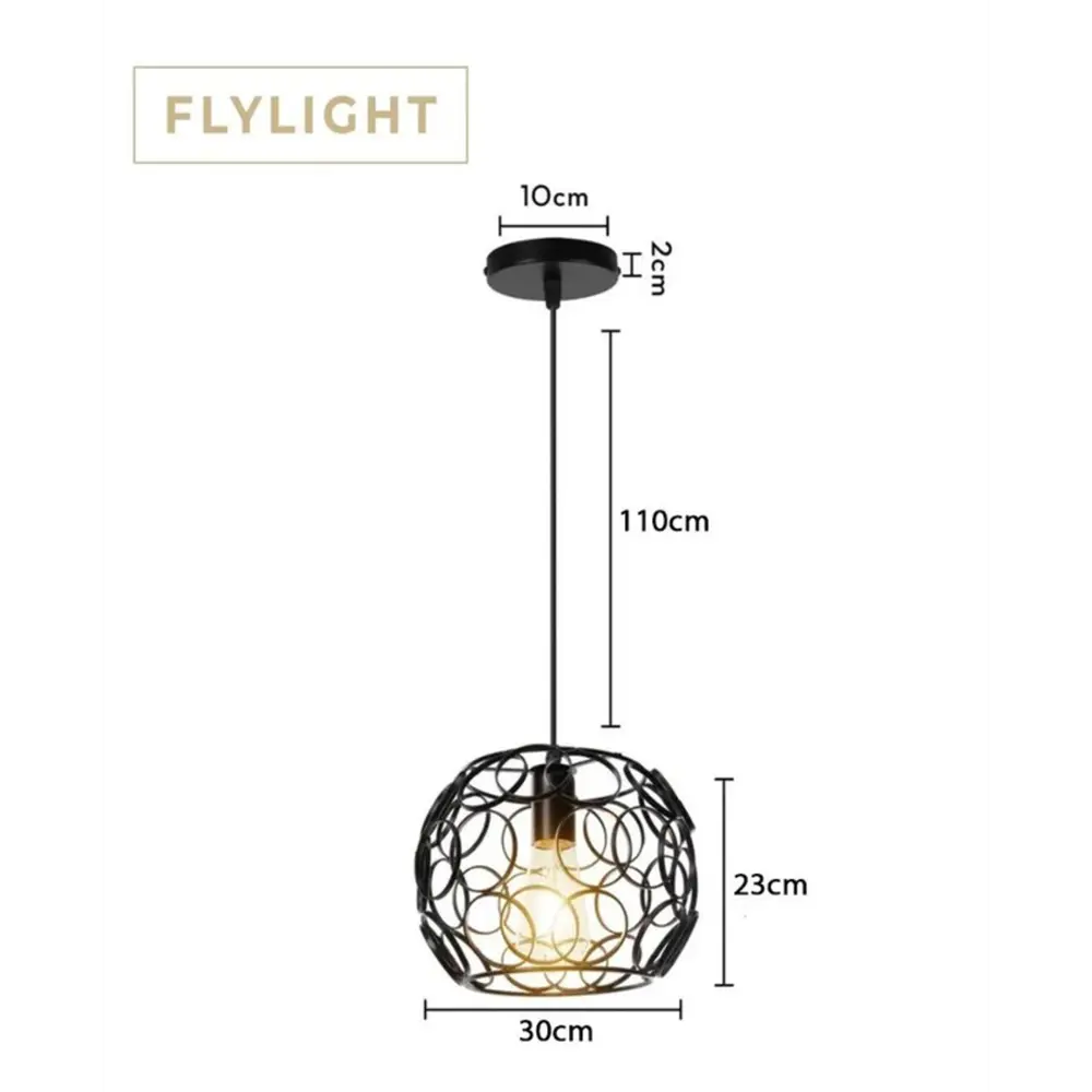 Фото 3 Светильник подвесной Flylight Goethemax 1 лампы 12 м² цвет черный Фото 3 Светильник подвесной Flylight Goethemax 1 лампы 12 м² цвет черный