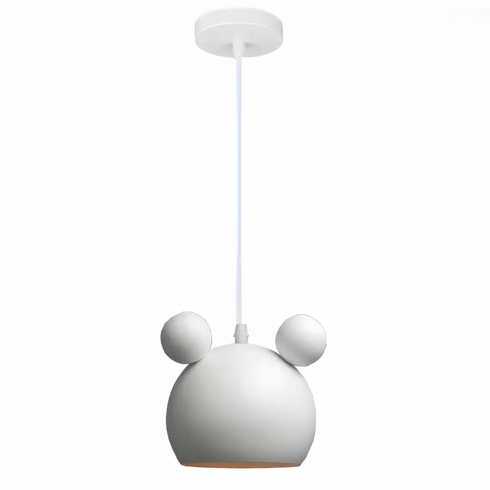 Фото Светильник подвесной Flylight Pdl-panda-bel 1 лампы 8 м² цвет белый Фото Светильник подвесной Flylight Pdl-panda-bel 1 лампы 8 м² цвет белый