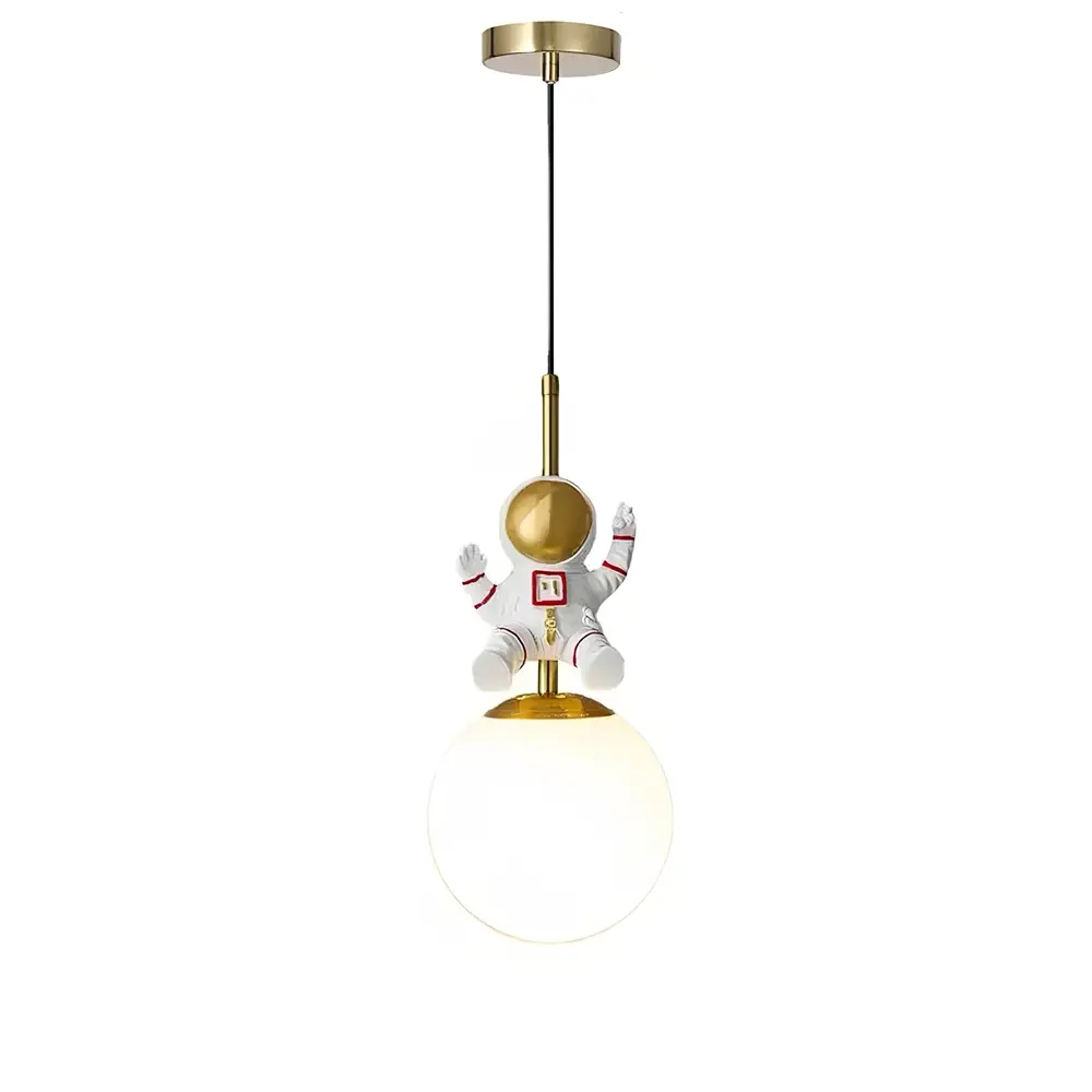 Фото Светильник подвесной Flylight Pdl-astronaut-bel 1 лампы 8 м² цвет белый Фото Светильник подвесной Flylight Pdl-astronaut-bel 1 лампы 8 м² цвет белый