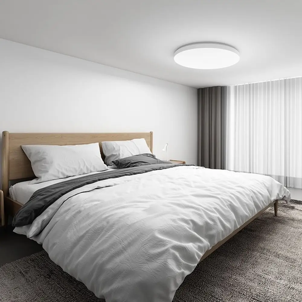 Фото 4 Светильник настенно-потолочный светодиодный Mi Smart Ceiling Light MJXDD01SYL 25 м² регулируемый белый свет цвет белый Фото 4 Светильник настенно-потолочный светодиодный Mi Smart Ceiling Light MJXDD01SYL 25 м² регулируемый белый свет цвет белый