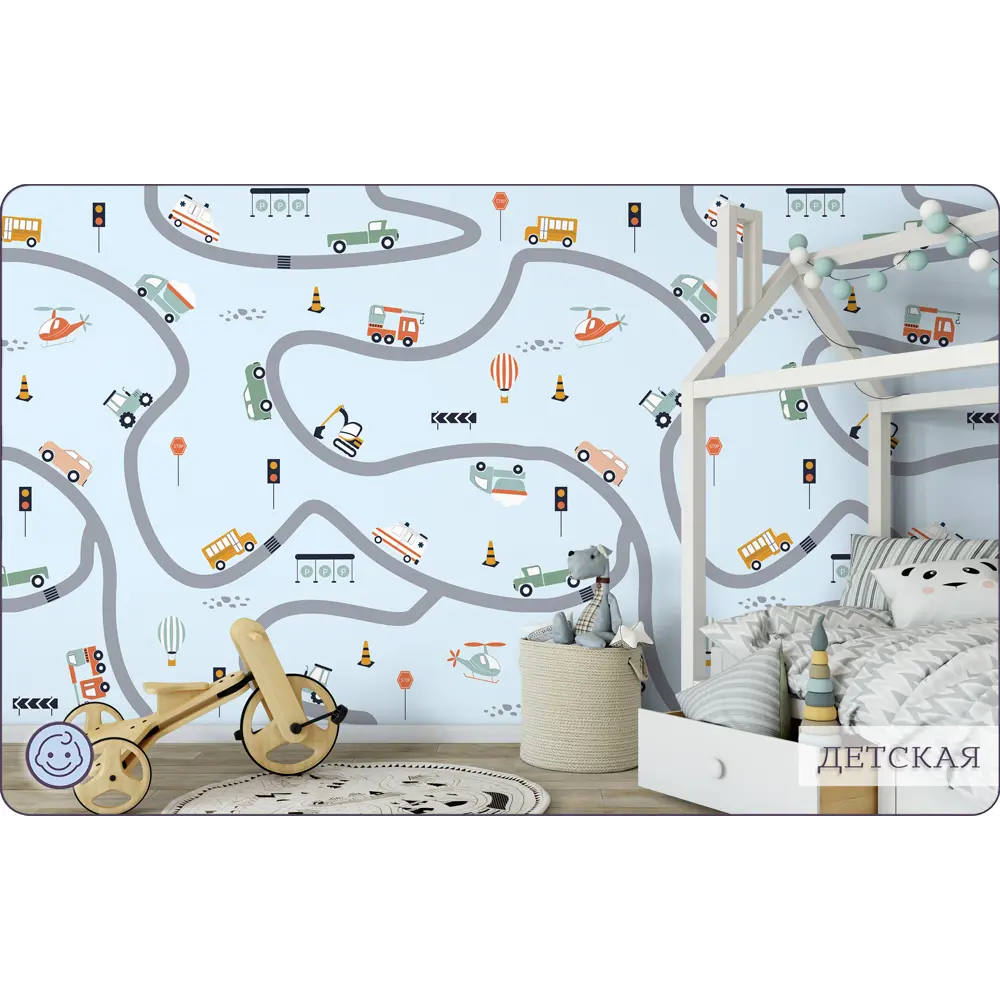 Фото 12 Фотообои флизелиновые Barton wall Машинки и Вертолет 500x270 см Машинки и Вертолет K29805-C Фото 12 Фотообои флизелиновые Barton wall Машинки и Вертолет 500x270 см Машинки и Вертолет K29805-C