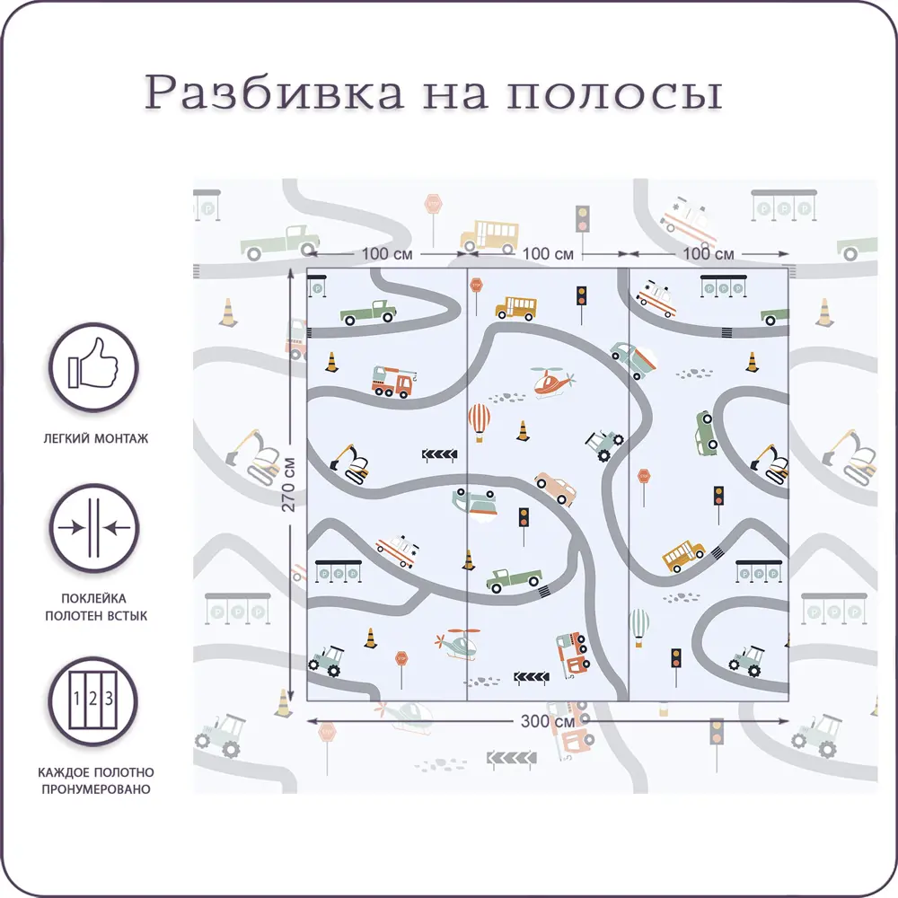 Фото 3 Фотообои флизелиновые Barton wall Машинки и Вертолет 300x270 см Машинки и Вертолет K29803-G Фото 3 Фотообои флизелиновые Barton wall Машинки и Вертолет 300x270 см Машинки и Вертолет K29803-G