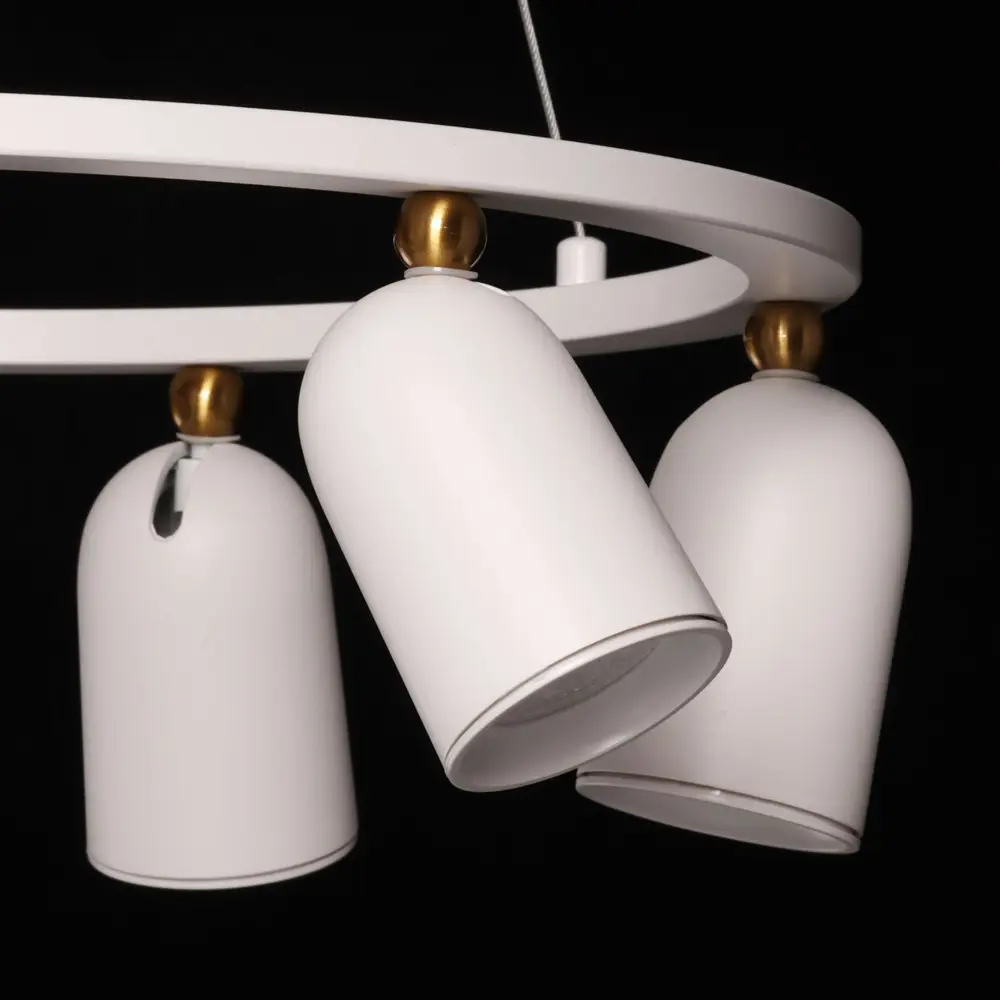 Фото 4 Люстра подвесная De markt 545013806 6 лампы 13.5 м² цвет белый Фото 4 Люстра подвесная De markt 545013806 6 лампы 13.5 м² цвет белый