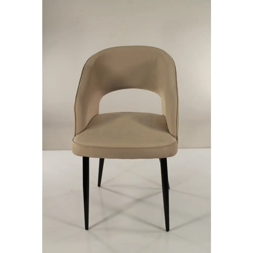 Фото 4 Стул Callisto mobili Сати-2 84x53x54 см велюр цвет бежевый Фото 4 Стул Callisto mobili Сати-2 84x53x54 см велюр цвет бежевый