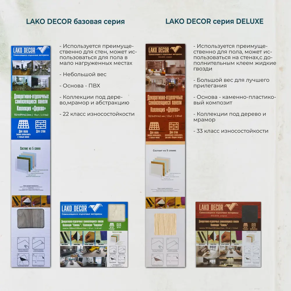 Фото 18 ПВХ плитка LAKO DECOR Делюкс Клён белёный 32 класс толщина 2 мм 6.12 м², цена за упаковку Фото 18 ПВХ плитка LAKO DECOR Делюкс Клён белёный 32 класс толщина 2 мм 6.12 м², цена за упаковку