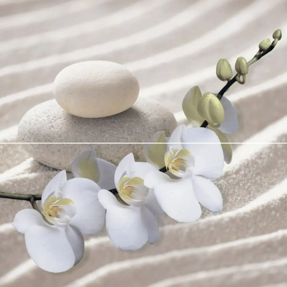 Фото 2 Панно Alma ceramica Relax Pwu09rlx1ekb 49.8x50см цвет бежевый,кремовый Фото 2 Панно Alma ceramica Relax Pwu09rlx1ekb 49.8x50см цвет бежевый,кремовый