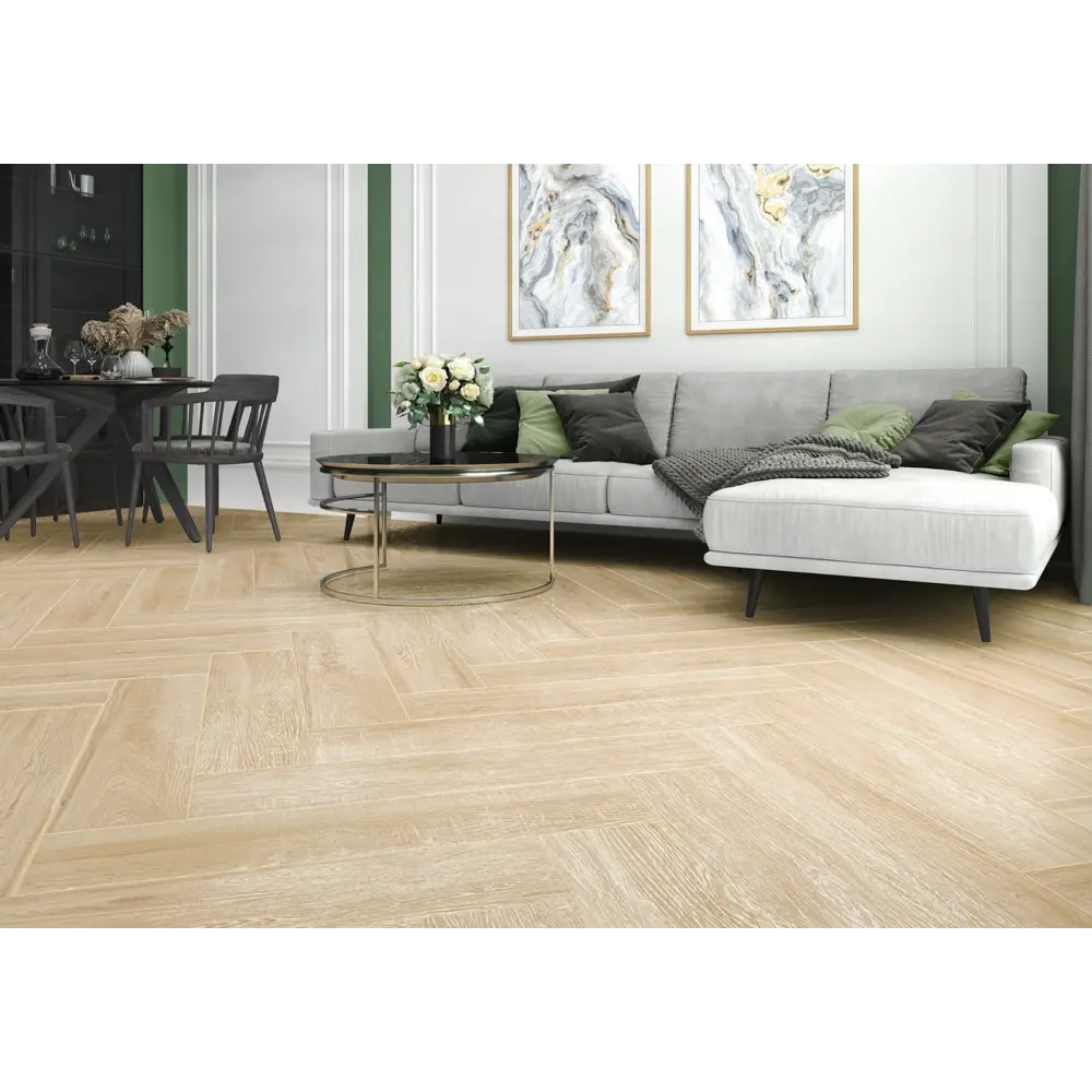 Фото Керамогранит Alma ceramica Sherwood GFA92SWD04Rekb 20x90см цвет бежевый, цена за упаковку Фото Керамогранит Alma ceramica Sherwood GFA92SWD04Rekb 20x90см цвет бежевый, цена за упаковку