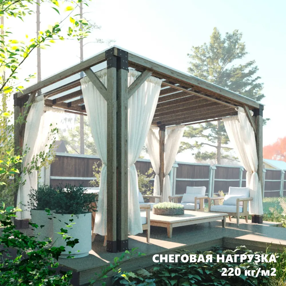 Фото 4 Крепежи-коннекторы Технограни 3D для беседки Зима-Лето 3x5 м Фото 4 Крепежи-коннекторы Технограни 3D для беседки Зима-Лето 3x5 м