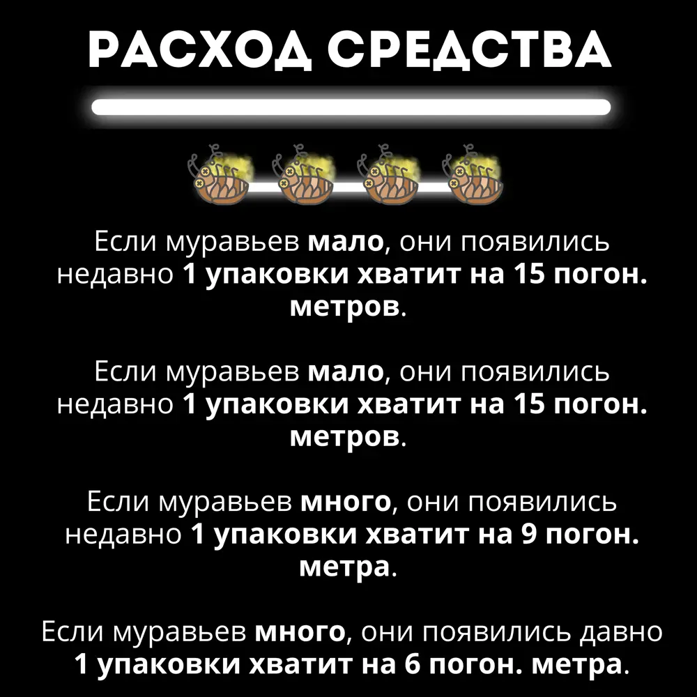 Фото 6 Борные крошки Дохлокс от муравьев Специализированные 3 шт по 100 г 300г Фото 6 Борные крошки Дохлокс от муравьев Специализированные 3 шт по 100 г 300г