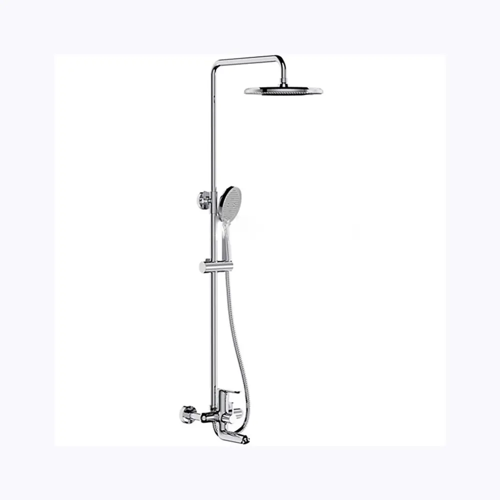 Фото Душевая стойка Frap F2417 260101 1 режимная цвет хром